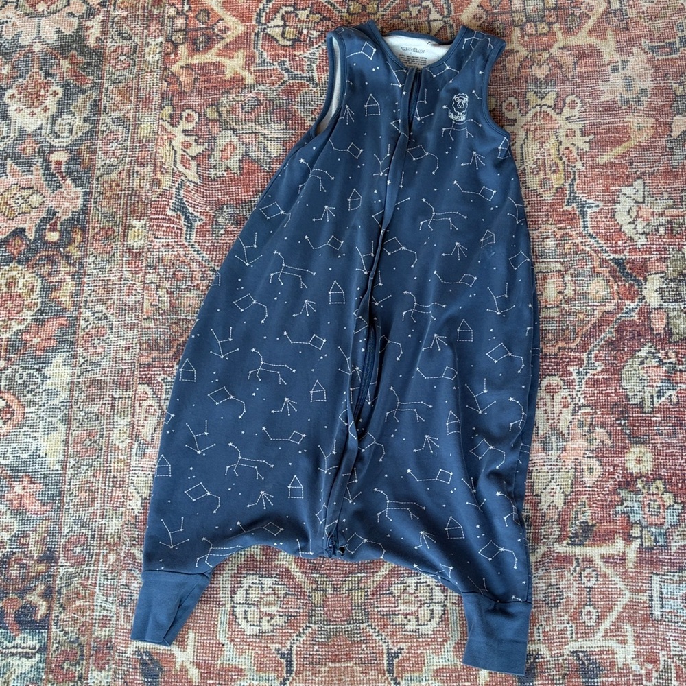 Woolino 3-4T sleep sack toddler with feet